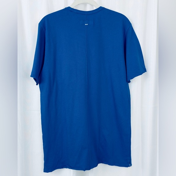 rag & bone - Miles Organic Cotton Pocket T-Shirt Royal Blue-   Small.       NWOT - Picture 5 of 7